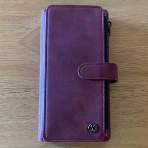 Wine Red Galaxy S21 Case